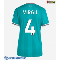 Fotballdrakt Dame Liverpool Virgil van Dijk #4 Tredjedrakt 2025-26 Kortermet